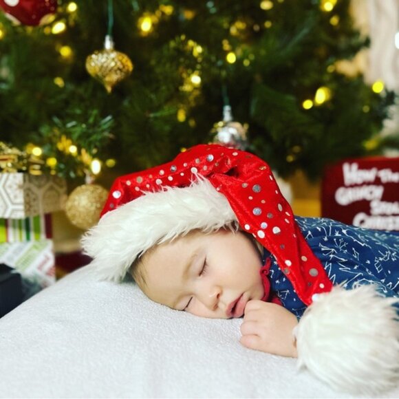 Burt's Bees Baby | Navy Blue Stars Constellation Ruffle Romper | Size 3-6 Months - Picture 2 of 9